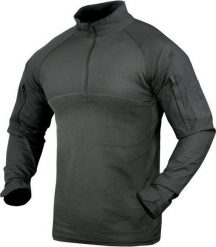 Condor Condor - Bluza Combat Shirt - Czarny. Czarne bluzy męskie CONDOR, m, bez wzorów, bez ramiączek, bez kaptura. Za 227.14 zł.