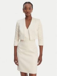 Elisabetta Franchi Sukienka koktajlowa TB-001-61E2-V550 Écru Regular Fit. Białe sukienki damskie Elisabetta Franchi, bez wzorów, z syntetyku, wizytowe, bez kołnierzyka, bez ramiączek. Za 2,339.00 zł.