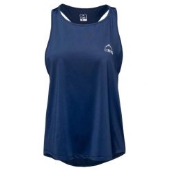 Tank Top Damski Jarma. Niebieskie topy damskie ELBRUS, bez wzorów, bez kołnierzyka, bez ramiączek. Za 94.99 zł.