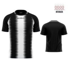 T-shirt Givova Sport w Pasach Czarno-Białych dla Mężczyzn. Białe koszulki sportowe męskie Givova, m, bez wzorów, z poliesteru, bez ramiączek, do piłki nożnej. Za 145.99 zł.