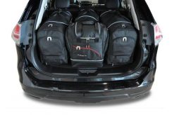 Torby Do Bagażnika Nissan X-Trail 2014-2022 4Szt Kjust. Czarne torby podróżne damskie KJUST, bez wzorów, z kauczuku. Za 1,250.00 zł.