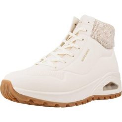 Skechers Model Uno Rugged Kolor Biały. Brązowe obuwie sportowe damskie Skechers, bez wzorów, z materiału, bez zapięcia. Za 399.99 zł.