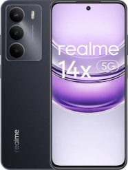 Smartfon Realme 14X 5G 6/128GB Czarny (REALME_14X_128GB_BLACK). Czarne smartfony realme. Za 668.23 zł.