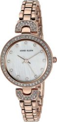 Zegarek Anne Klein Zegarek damski Anne Klein AK-3464MPRG CYRKONIE różowe złoto. Czerwone zegarki damskie Anne Klein, złote. Za 480.00 zł.