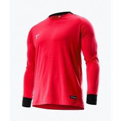 Bluza bramkarska do piłki nożnej T1tan. Czerwone bluzy damskie T1TAN, xs, bez wzorów, sportowe, bez ramiączek, bez kaptura. Za 199.99 zł.