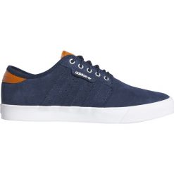Adidas Originals Seeley Tenisówki Niebieski. Niebieskie trampki męskie adidas Originals, bez wzorów, z materiału, bez zapięcia. Za 335.95 zł.