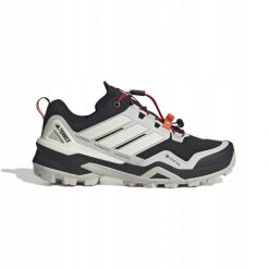 Buty trekkingowe damskie niskie adidas TERREX Skychaser GTX - cblack/owhite/greone. Szare obuwie trekkingowe damskie HASBY, bez zapięcia. Za 704.32 zł.
