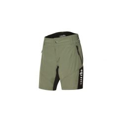 Szorty damskie rh+ MTB. Czarne szorty damskie bez wzorów. W wyprzedaży za 290.25 zł.