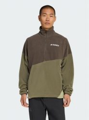 Adidas Polar Terrex Multi Climawarm KA6952 Brązowy Regular Fit. Brązowe bluzy sportowe męskie Adidas, l, bez wzorów, z polaru, bez kaptura, ClimaWarm (Adidas). Za 328.99 zł.