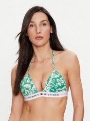 Tommy Hilfiger Góra od bikini UW0UW05367 Zielony. Zielone bikini Tommy Hilfiger, bez wzorów, z syntetyku. Za 179.99 zł.