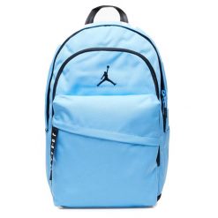 Plecak szkolny sportowy Nike JORDAN JAM AIR PATROL. Niebieskie plecaki męskie Nike, bez wzorów, z materiału, biznesowe. Za 219.00 zł.