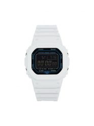 G-Shock Zegarek DW-B5600SF-7ER Biały. Białe, cyfrowe zegarki męskie G-Shock, bez wzorów. Za 399.99 zł.