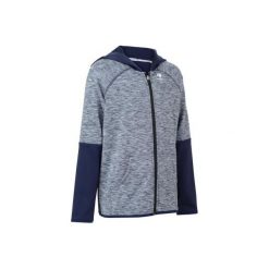 Kurtka Thermic 500 Jr granat. Niebieskie kurtki męskie ARTENGO, na zimę, bez wzorów, z elastanu, sportowe, bez kaptura. Za 54.99 zł.