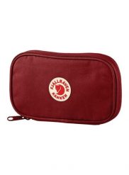 Portfel turystyczny Fjallraven Kanken Travel Wallet - ox red. Czerwone portfele męskie Fjällräven, bez wzorów, z bawełny. Za 252.99 zł.