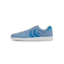 Trenerzy Hummel Perfect TN. Niebieskie obuwie sportowe damskie Hummel, bez wzorów, bez zapięcia, do piłki ręcznej. Za 254.50 zł.