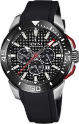 Zegarek Festina Zegarek męski Festina F20642-4 czarny. Czarne zegarki męskie Festina, bez wzorów. Za 789.00 zł.