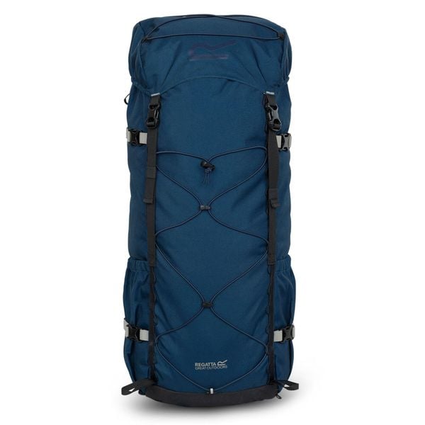 Plecak Survivor V 45L. Niebieskie plecaki męskie Regatta, bez wzorów, z materiału. Za 299.99 zł.