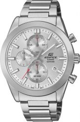 Zegarek sportowy EDIFICE Casio Edifice EFB-710D-7AVUEF100m srebrny. Szare zegarki sportowe EDIFICE, bez wzorów, srebrne. Za 809.00 zł.