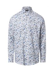 Finshley & Harding koszula non-iron Mężczyźni Modern Fit Bawełna biały|niebieski|wielokolorowy, 46. Białe koszule męskie Finshley & Harding, m, bez wzorów, z bawełny, biznesowe, bez kołnierzyka, bez ramiączek. Za 199.95 zł.