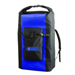 Plecak/torba wodoszczelna Gumotex 80L na wyprawy kajak. Czarne plecaki damskie GUMOTEX, bez wzorów, sportowe. Za 489.00 zł.