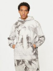 Adidas Bluza ALL SZN Fleece Washed IX1257 Szary Regular Fit. Szare bluzy męskie Adidas, m, bez wzorów, z bawełny, bez ramiączek, bez kaptura. Za 199.99 zł.
