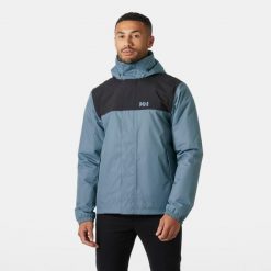 Kurtka wodoodporna Helly Hansen Vancouver. Niebieskie kurtki męskie Helly Hansen, m, bez wzorów, eleganckie, bez kaptura. Za 665.00 zł.