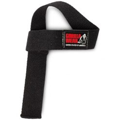 Non-Padded Lifting Straps - Czarny. Czarne paski damskie GORILLA WEAR, sportowe. Za 86.00 zł.