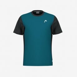 SLICE T-Shirt Boys. Zielone t-shirty damskie Head, bez wzorów, sportowe, bez kołnierzyka, bez ramiączek. W wyprzedaży za 171.00 zł.
