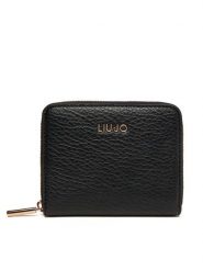 Liu Jo Portfel Ecs M Zip Around AF5156 E0027 Czarny. Czarne portfele damskie Liu Jo, ze skóry. Za 269.99 zł.