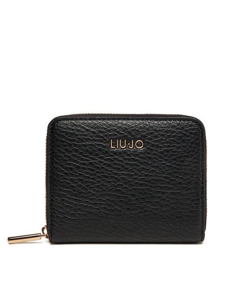 Liu Jo Portfel Ecs M Zip Around AF5156 E0027 Czarny. Czarne portfele damskie Liu Jo, ze skóry. Za 159.99 zł.