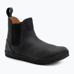 Buty barefoot Xero Shoes Ridgeway Chelsea. Czarne buty zimowe męskie XERO SHOES, bez wzorów, bez obcasa, bez zapięcia. Za 619.99 zł.