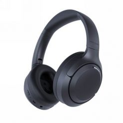 Happy Plugs Play Lite - bezprzewodowe słuchawki nauszne z wejściem 3,5 mm i wbudowanym radiem (black). Czarne słuchawki bezprzewodowe POLAROID. Za 98.95 zł.