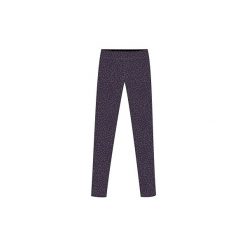 Legginsy Gym & Pilates FIT+ 500 Slim damskie. Niebieskie legginsy damskie DOMYOS, bez wzorów, z bawełny. W wyprzedaży za 44.99 zł.