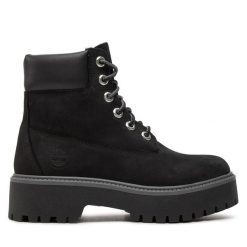 Trapery Timberland. Czarne trapery damskie Timberland, bez zapięcia. Za 659.99 zł.