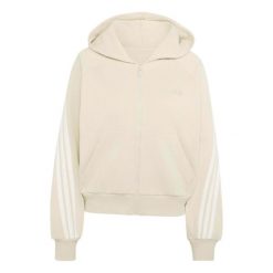 Bluza Adidas Sport W Ak 3S Fz Hd Damskie. Brązowe bluzy damskie Adidas, s, bez wzorów, z bawełny, sportowe, bez ramiączek, z kapturem. Za 396.99 zł.