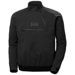 Kurtka wodoodporna Helly Hansen Foil Shell Smock. Brązowe kurtki męskie Helly Hansen, bez wzorów, sportowe, bez kaptura. W wyprzedaży za 1,026.00 zł.