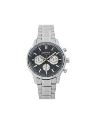 Casio Zegarek Edifice EFR-575D-1AEF Srebrny. Szare zegarki męskie Casio, bez wzorów, srebrne. Za 469.99 zł.