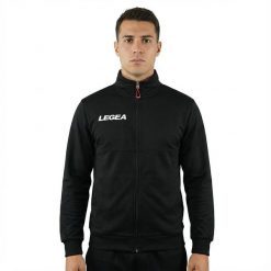 Kurtka Outdoor Oversize z Kapturem i Zamkiem Czarna. Czarne kurtki męskie Legea, xl, bez wzorów, z puchu, z kapturem. Za 96.00 zł.
