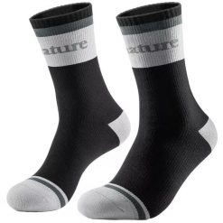 Skarpety sportowe dla dorosłych wodoodporne z membraną Qunature QN920 zimowe. Czarne skarpetki damskie ROCKBROS, bez wzorów. Za 99.00 zł.