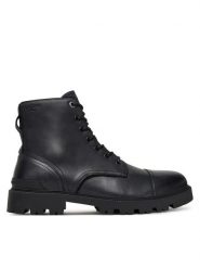 Pepe Jeans Trzewiki Ryan Brit M PMS500002 Czarny. Czarne botki męskie Pepe Jeans, bez wzorów, z jeansu, bez obcasa, bez zapięcia. Za 719.99 zł.