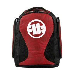 Plecak treningowy duży New Logo sportowy rozkładany plecak. Czarne plecaki męskie PITBULL, bez wzorów, sportowe. Za 249.99 zł.
