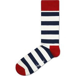 Happy Socks Stripe Skarpetki Biały. Białe skarpetki damskie Happy Socks, bez wzorów, z bawełny. Za 42.95 zł.