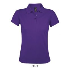 Damska koszulka polo Sol's Prime. Fioletowe bluzki damskie SOL'S, s, bez wzorów, eleganckie, bez kołnierzyka, bez ramiączek. Za 124.00 zł.
