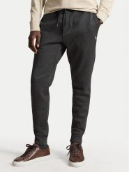 Polo Ralph Lauren Spodnie dresowe 710881518520 Szary ciemny Regular Fit. Szare spodnie sportowe męskie Polo Ralph Lauren, m, bez wzorów, z bawełny. Za 729.99 zł.