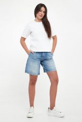 T-shirt damski z tłoczonym logo Trista JOOP!. T-shirty damskie JOOP!, m, bez wzorów, bez kołnierzyka, bez ramiączek. Za 449.00 zł.