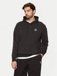 Puma Bluza Better Classics 624241 Czarny Relaxed Fit. Czarne bluzy męskie Puma, m, bez wzorów, z bawełny, bez ramiączek, bez kaptura. W wyprzedaży za 139.99 zł.