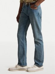 Polo Ralph Lauren Jeansy 710B21047001 Niebieski Straight Fit. Niebieskie jeansy męskie Polo Ralph Lauren, z bawełny. Za 619.99 zł.