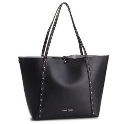 Torebka Jenny Fairy. Czarne shopperki damskie Jenny Fairy, bez wzorów, bez dodatków. Za 53.99 zł.