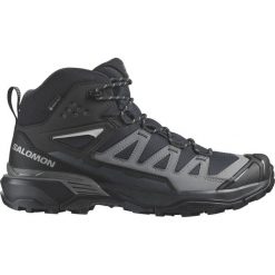 Buty Techniczne Salomon X Ultra 360 Mid GTX do Wędrówek. Czarne buty zimowe męskie Salomon, na jesień, bez wzorów, z gore-texu, bez obcasa, bez zapięcia. Za 705.40 zł.