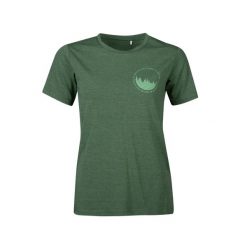 Koszulka damska Halti Lehti. Zielone koszulki sportowe damskie Halti, l, bez wzorów, bez ramiączek. Za 299.99 zł.